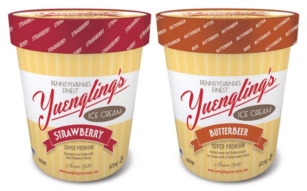 Yuengling's launches strawberry and 'butterbeer' ice creams