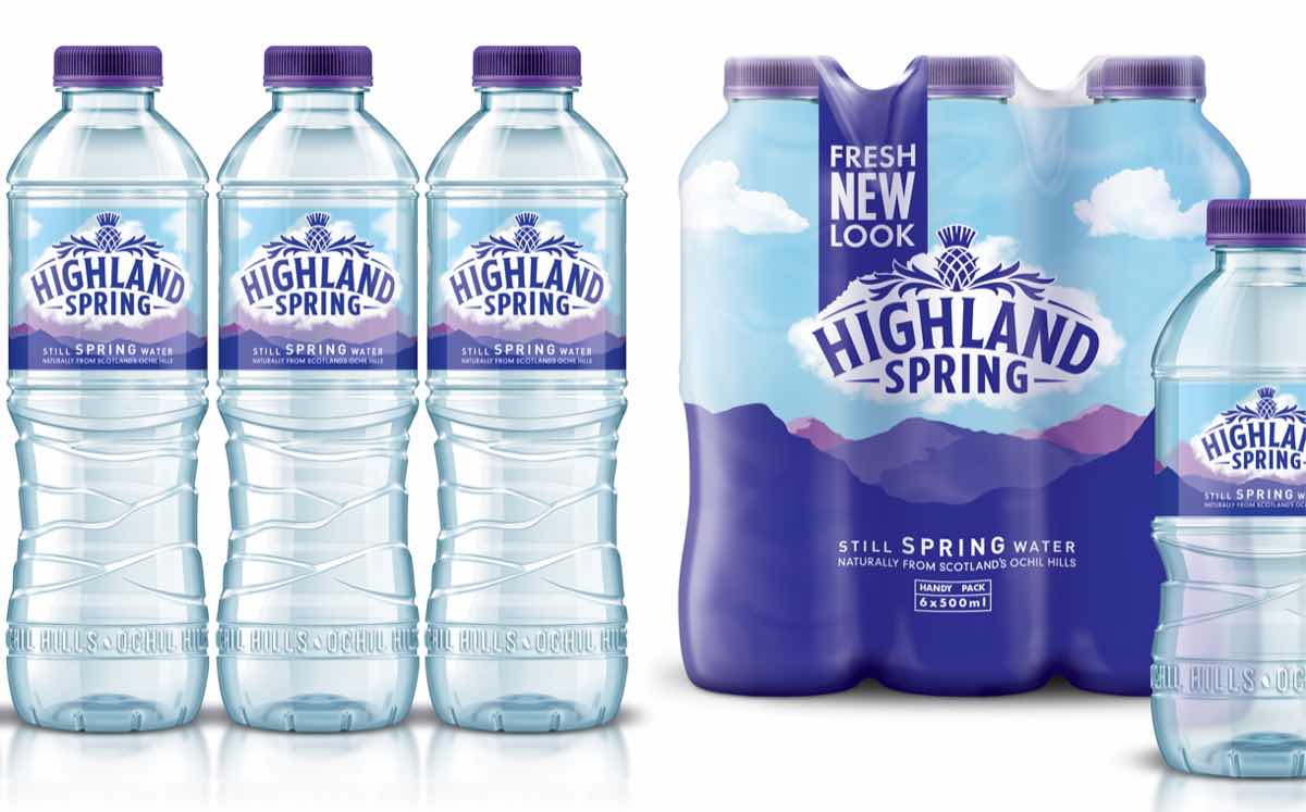 Highland Spring to welcome 'impactful' new look this month