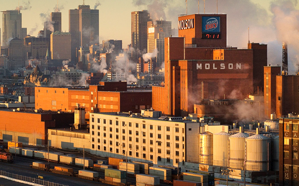 It adds to Molson Coors breweries in Toronto, Moncton and Montreal (pictured).