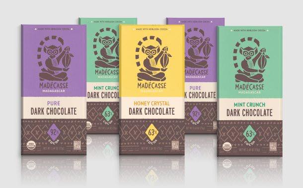 Luxury chocolate brand Madécasse redesigns packaging