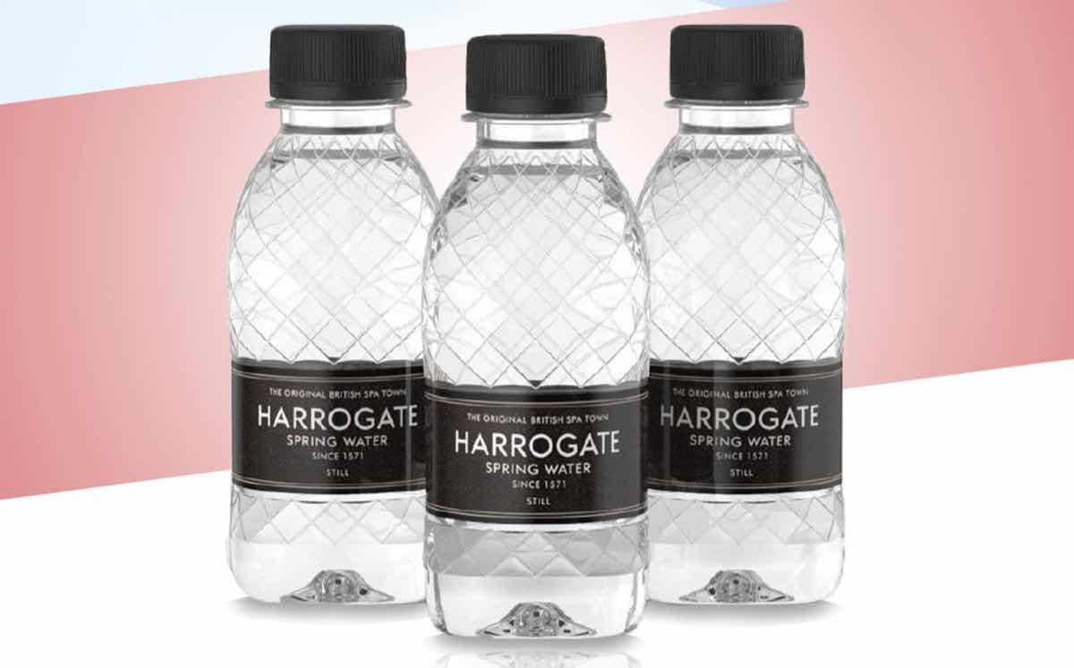 Harrogate Water introduces new bottle for travel retail market