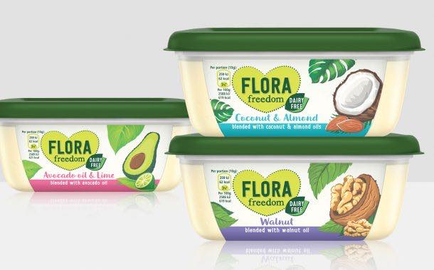 Unilever extends dairy-free Flora range with three new flavours