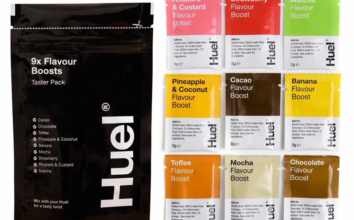 Meal replacement producer Huel launches Flavour Boost pouches