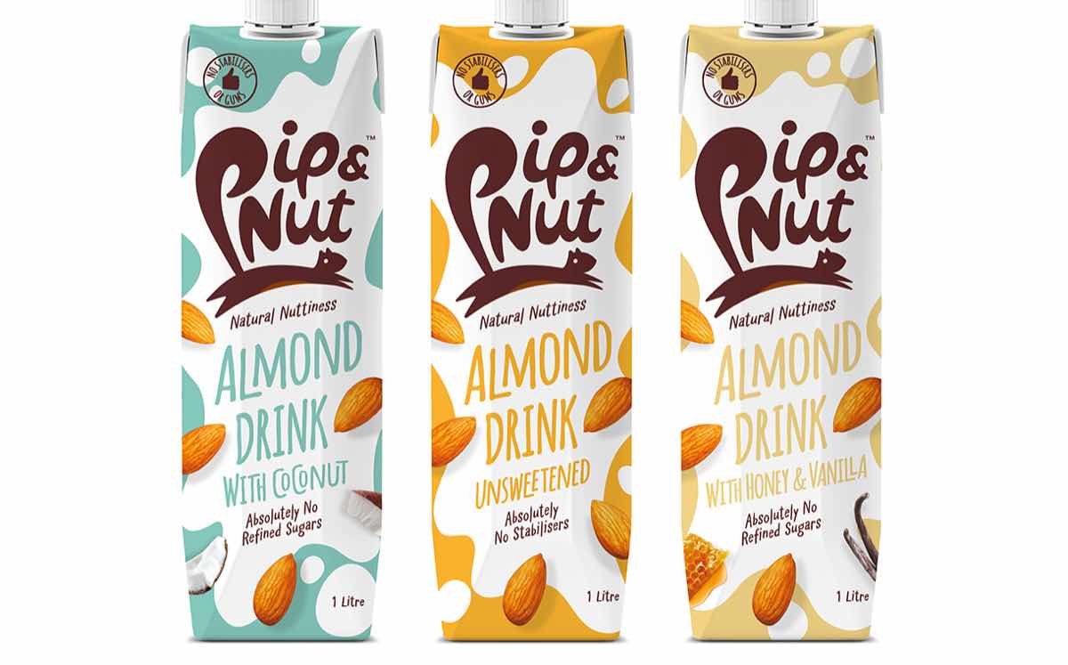 Pip & Nut eyes milk alternative sector with new almond drink