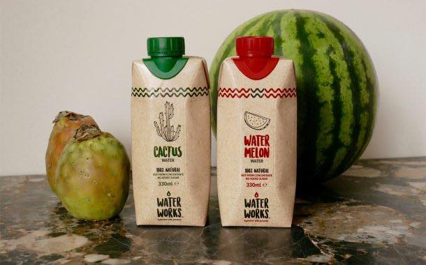 UK drinks start-up debuts new cactus and watermelon water