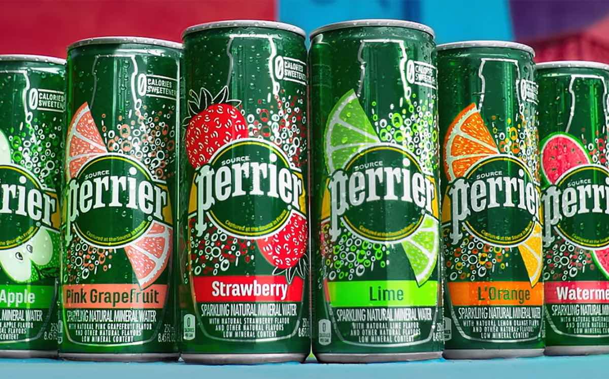 Perrier celebrates new sparkling water flavours with ad campaign