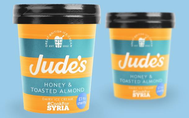 Jude’s ice cream is first brand to partner Syrian children’s project