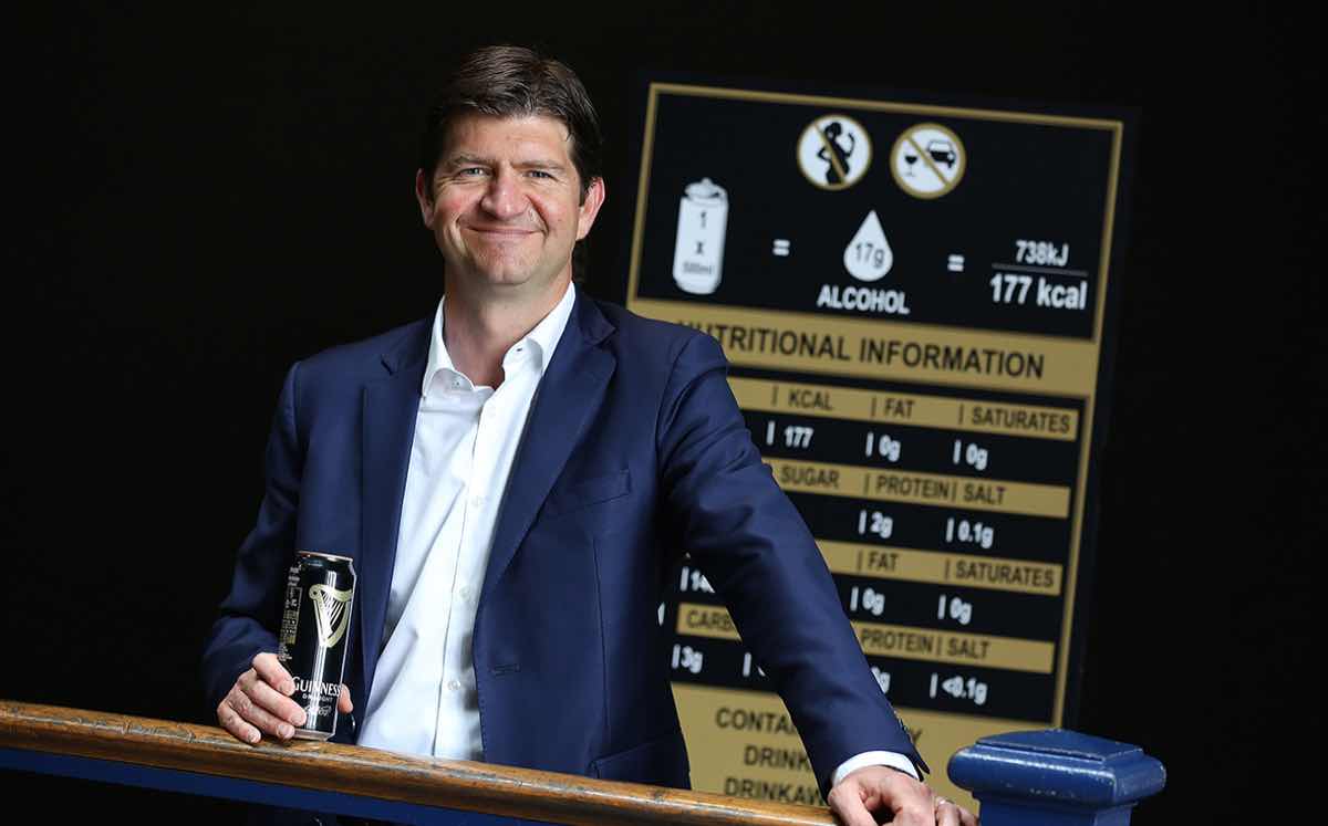 Guinness to put nutritional and alcohol information on can labels
