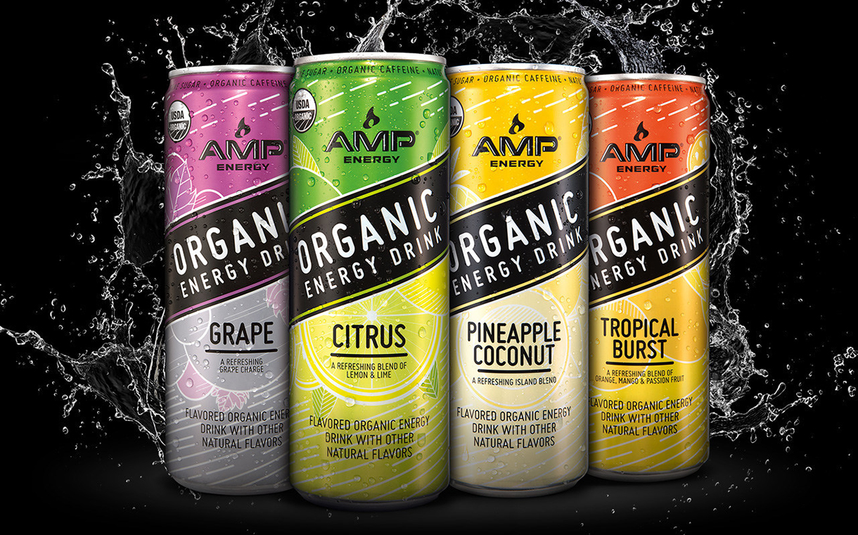 PepsiCo launches AMP Energy Organic with simpler ingredients