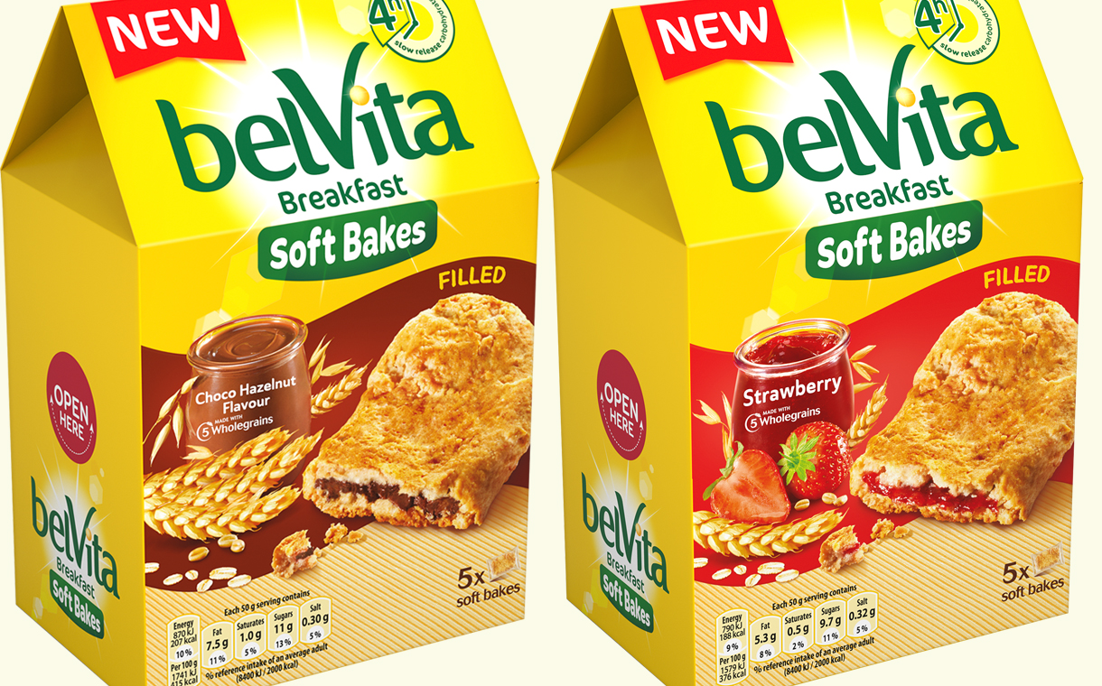 Belvita adds two new flavours to soft bakes breakfast range
