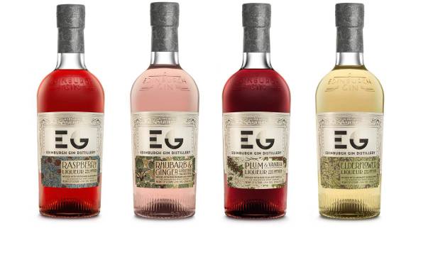 Edinburgh Gin unveils new bottle design for its fruit liqueurs