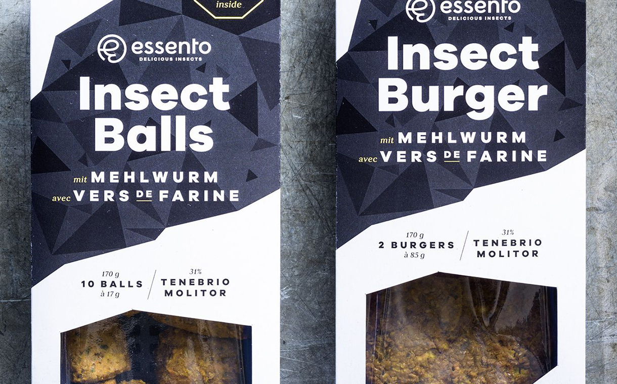 Insect burgers and balls: Essento launches bug line in Switzerland