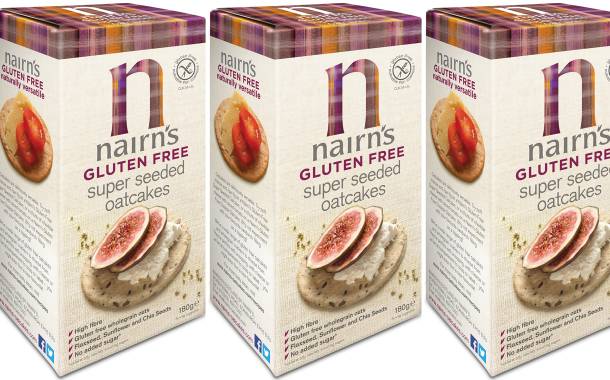 Nairn’s adds seeded variant to gluten-free oatcakes range