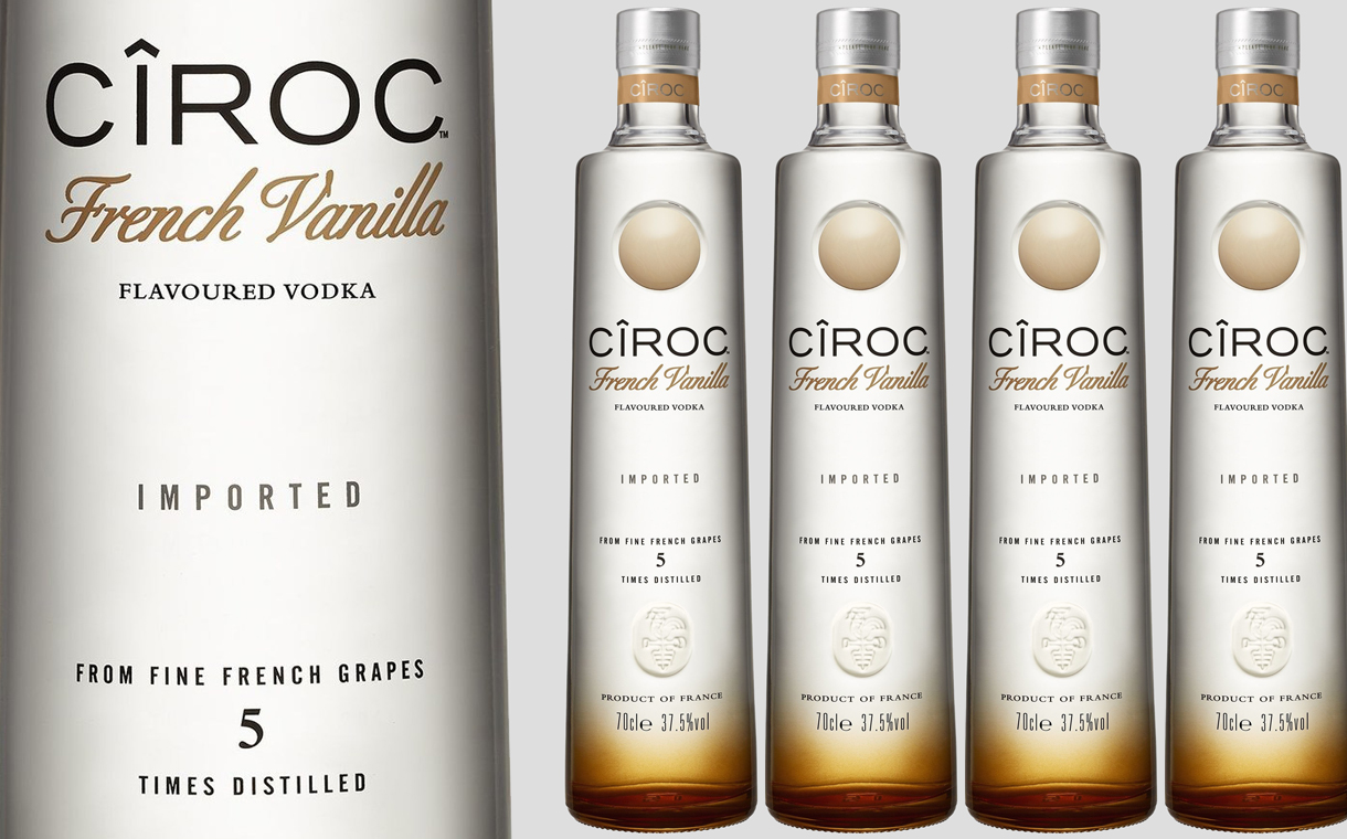 Cîroc unveils French vanilla vodka for mixing in trending cocktails.