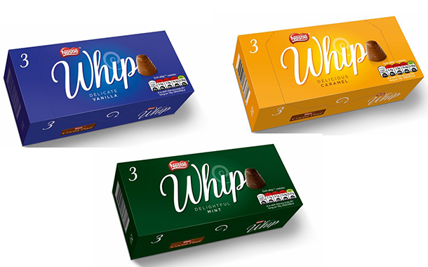 Nestlé rolls out new range of walnut-free Whip chocolates