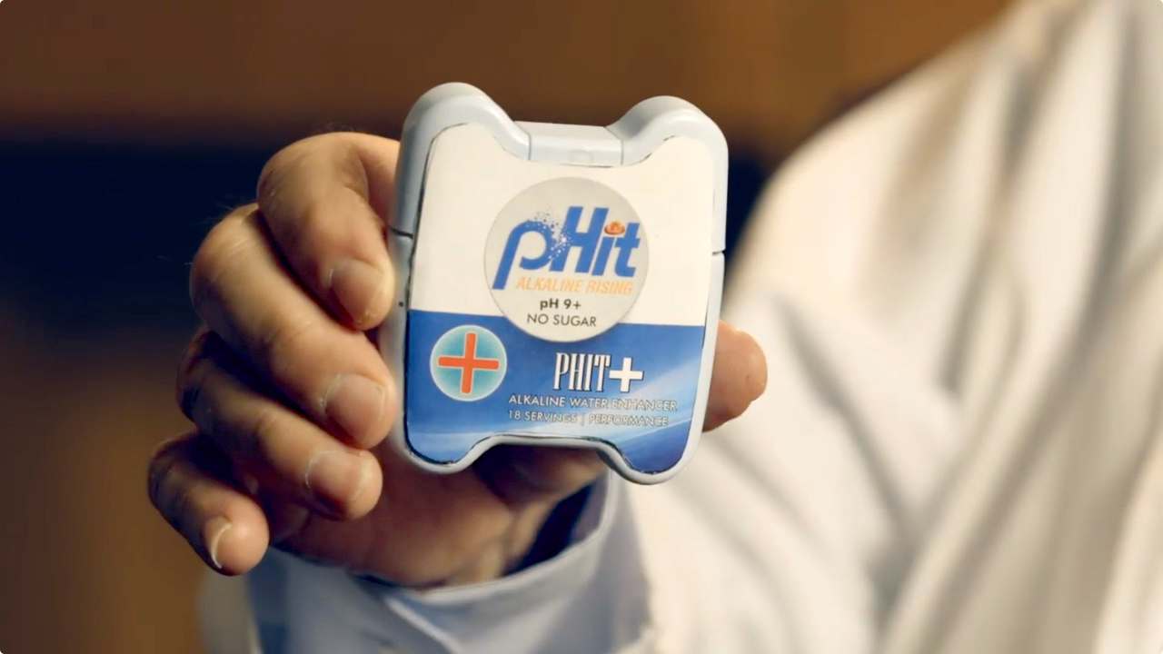 There is also pHit+ – an alkaline energy drink enhancer.