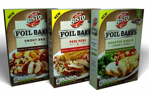 Premier Foods targets midweek meals with Bisto Foil Bakes range