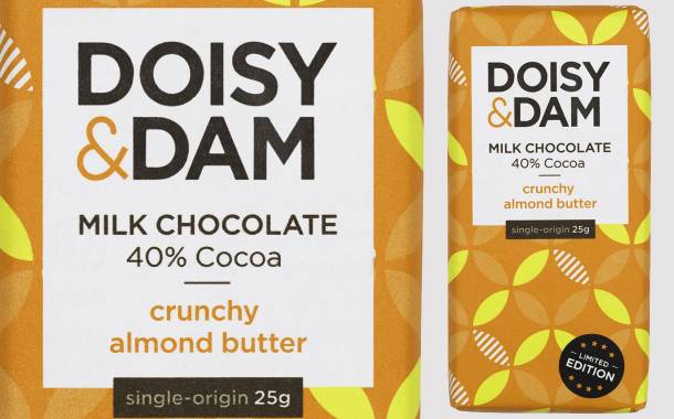 Doisy & Dam unveils almond chocolate and new packaging