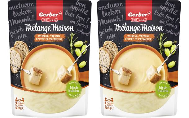 Fondue mix: Emmi unveils three-cheese Gerber Mélange Maison