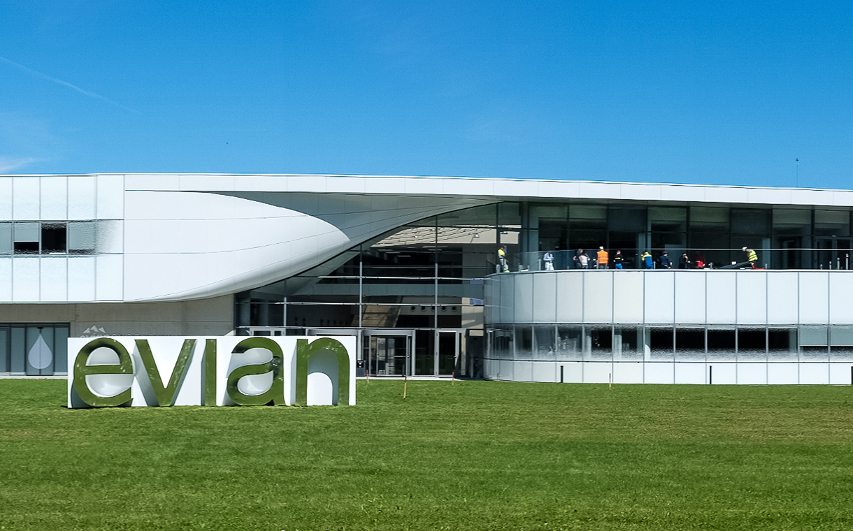 Evian opens carbon-neutral production facility in France