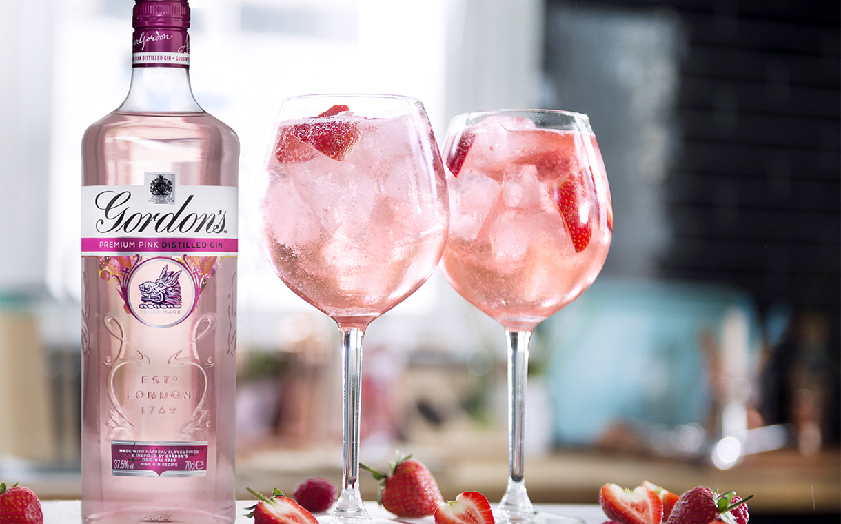 Diageo targets younger audience with Gordon's premium pink gin