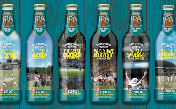 Greene King IPA packaging toasts to great UK sporting moments