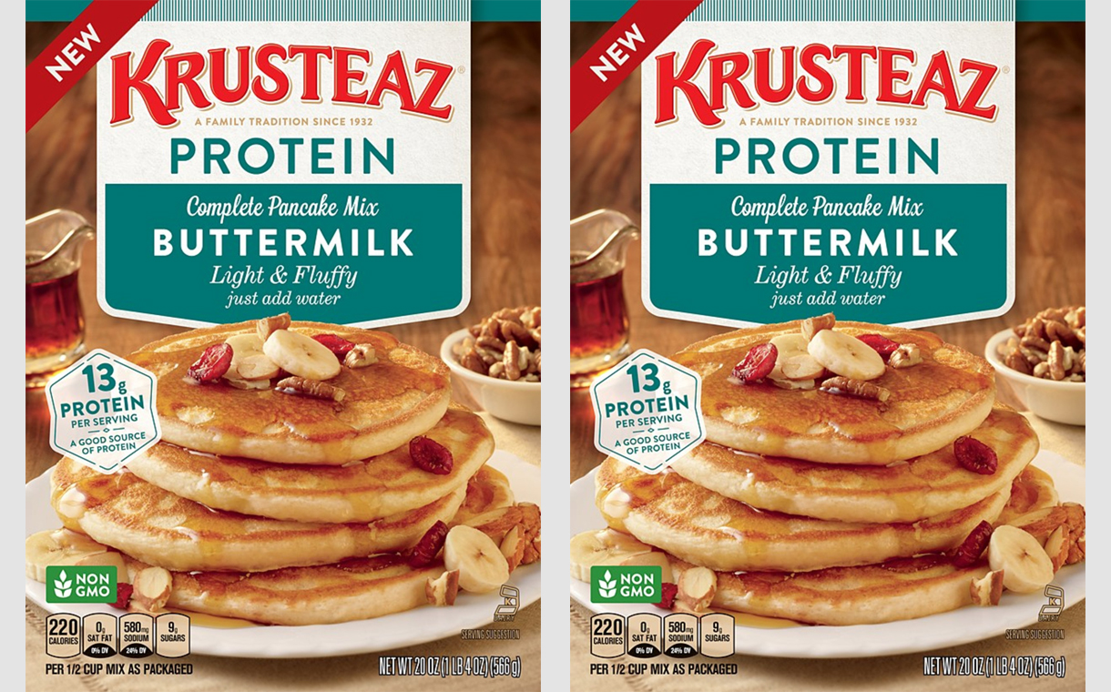 Continental Mills adds Krusteaz Butter Protein Pancake mix