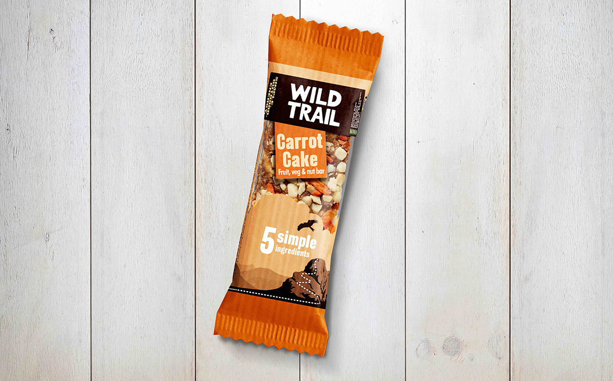 Wild Trail adds carrot cake flavour to its snack bar range