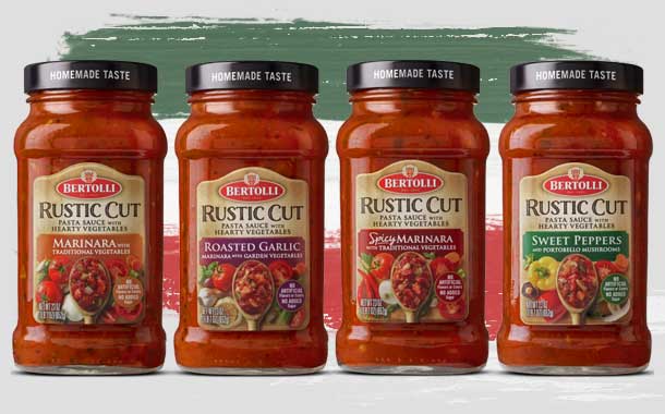 Mizkan America launches range of ‘Rustic Cut’ Bertolli sauces