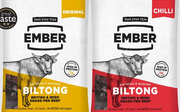 Ember unveils high protein biltong for ‘guilt-free’ snacking