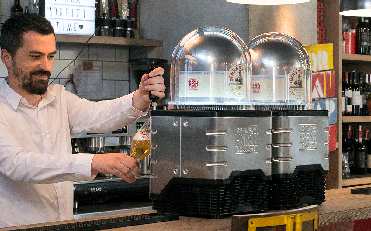 Heineken’s Blade beer dispenser ‘turns any countertop into a bar’