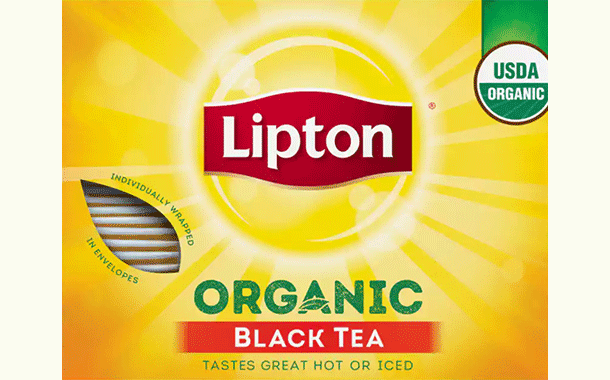 Unilever introduces ‘naturally smooth’ Lipton organic black tea