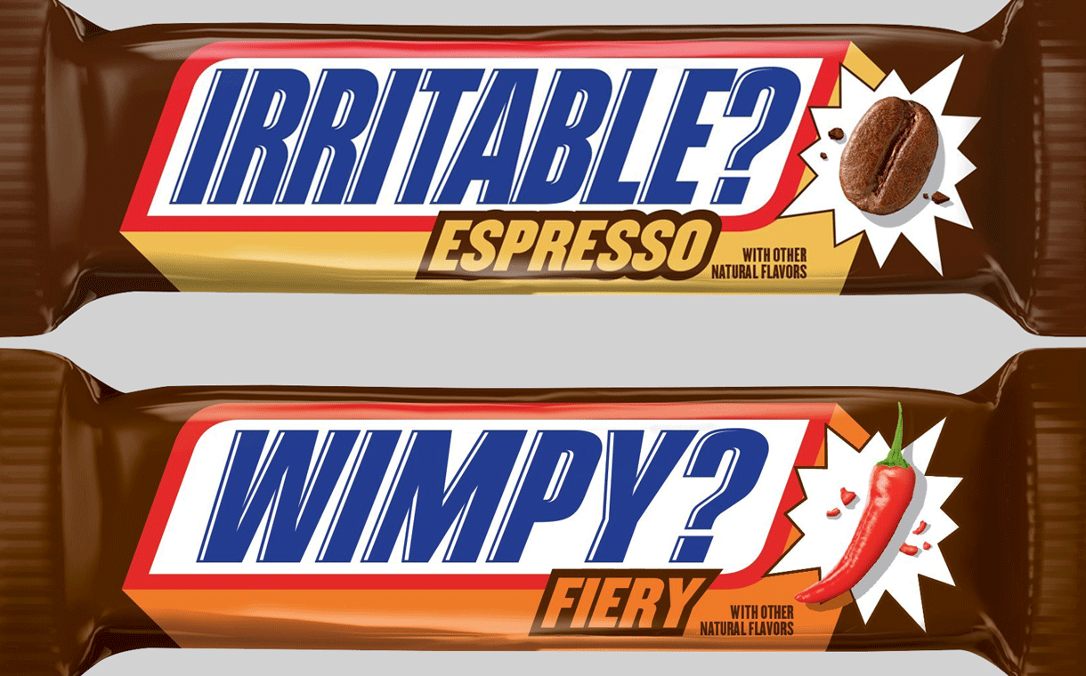 Mars launches espresso, fiery, and salty and sweet Snickers