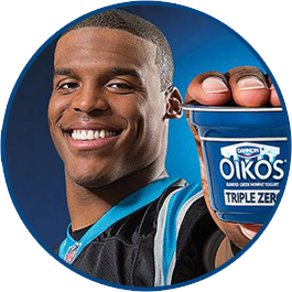 Newton had, at one point, been an integral part of Oikos' marketing.