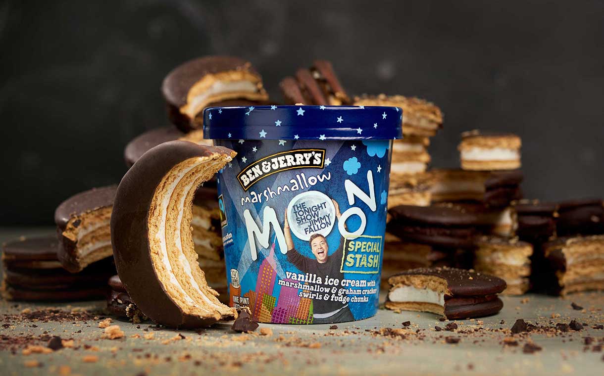Unilever’s Ben & Jerry’s debuts Marshmallow Moon ice cream