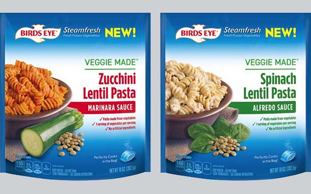 Birds Eye introduces range of frozen vegetarian pasta meals