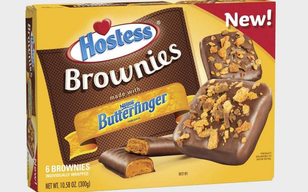 Hostess and Nestlé team up for new Butterfinger brownie bars