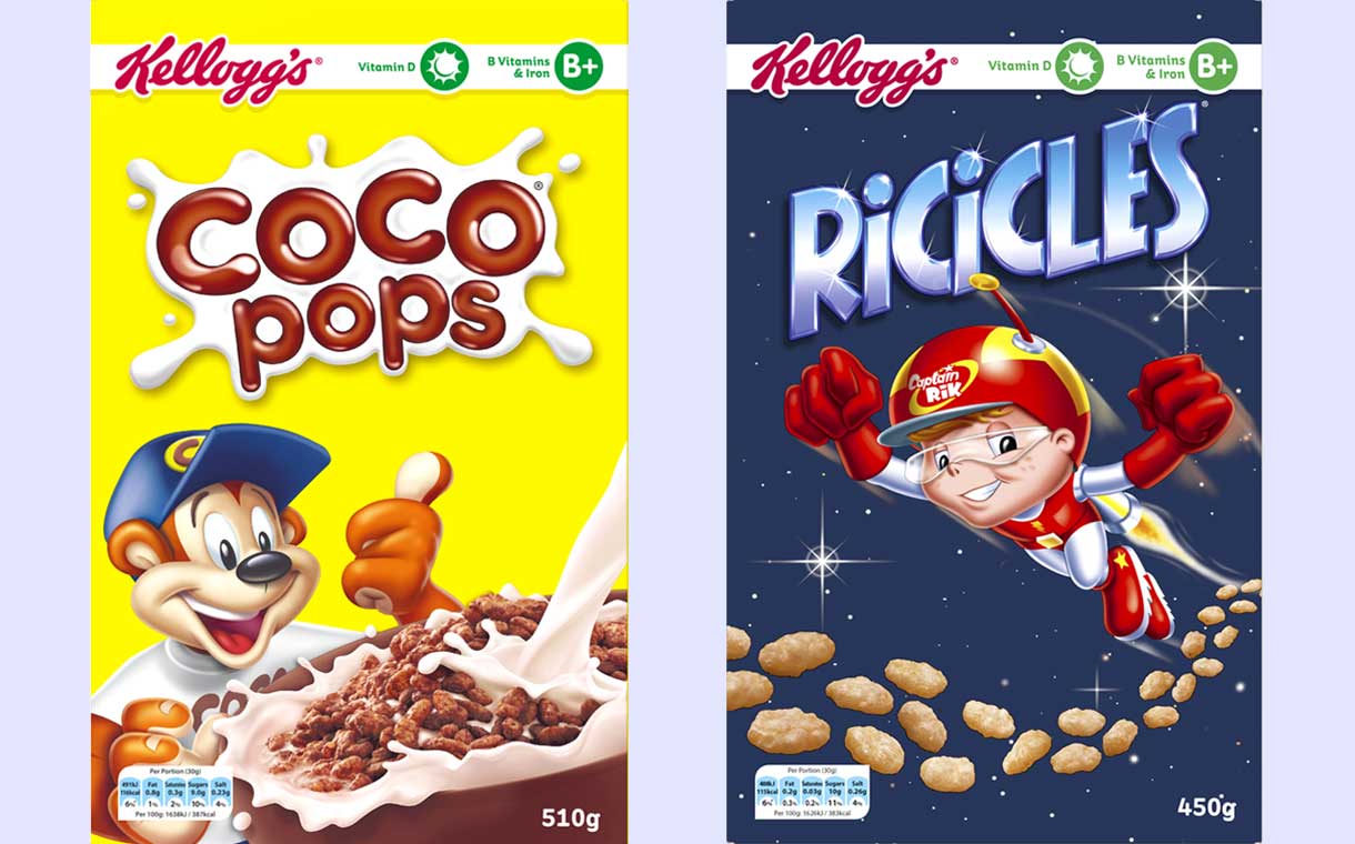 Kellogg UK to ditch Ricicles and cut sugar in cereals by up to 40%