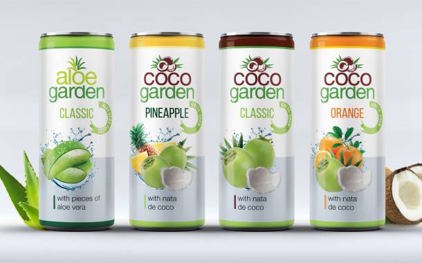 Polish producer unveils aloe vera and coconut drinks with particles