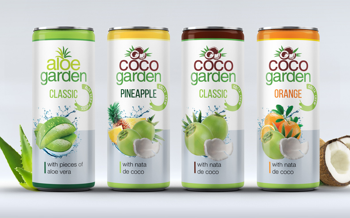 Polish producer unveils aloe vera and coconut drinks with particles