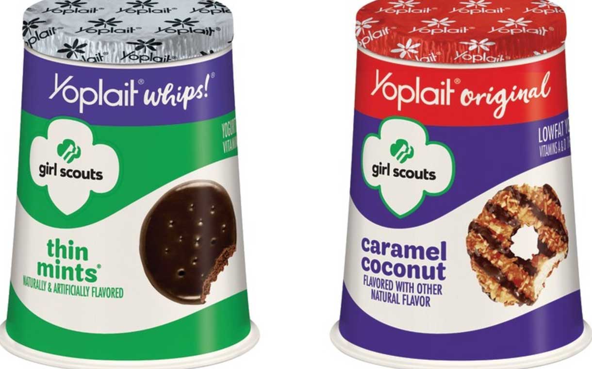 General Mills launches Girl Scout cookie-inspired range of yogurts