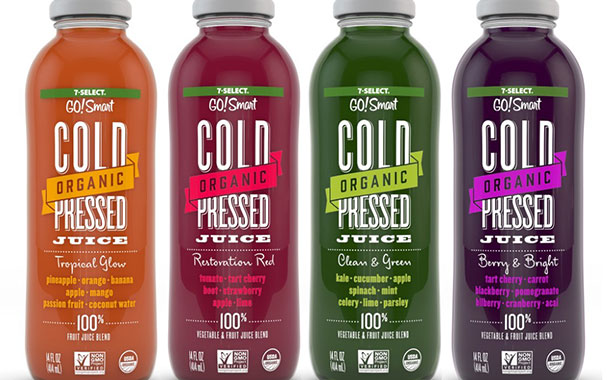 7-Eleven unveils own-brand line of organic, cold-pressed juices