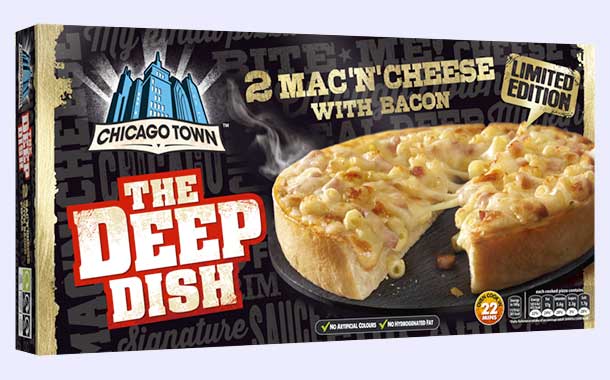 Dr. Oetker unveils Chicago Town mac and cheese with bacon pizza