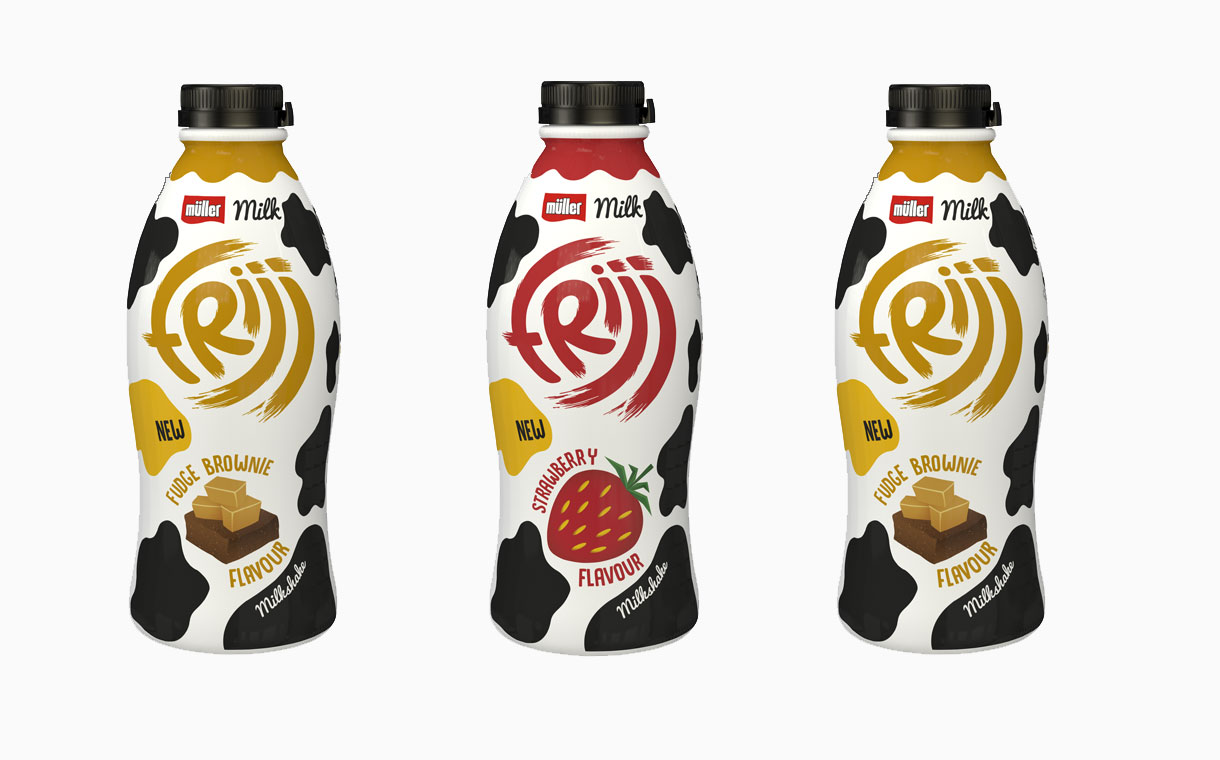 Müller releases a 'shareable' Frijj milkshake in the UK