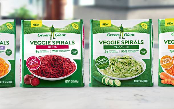 Green Giant releases new range of frozen spiralised vegetables