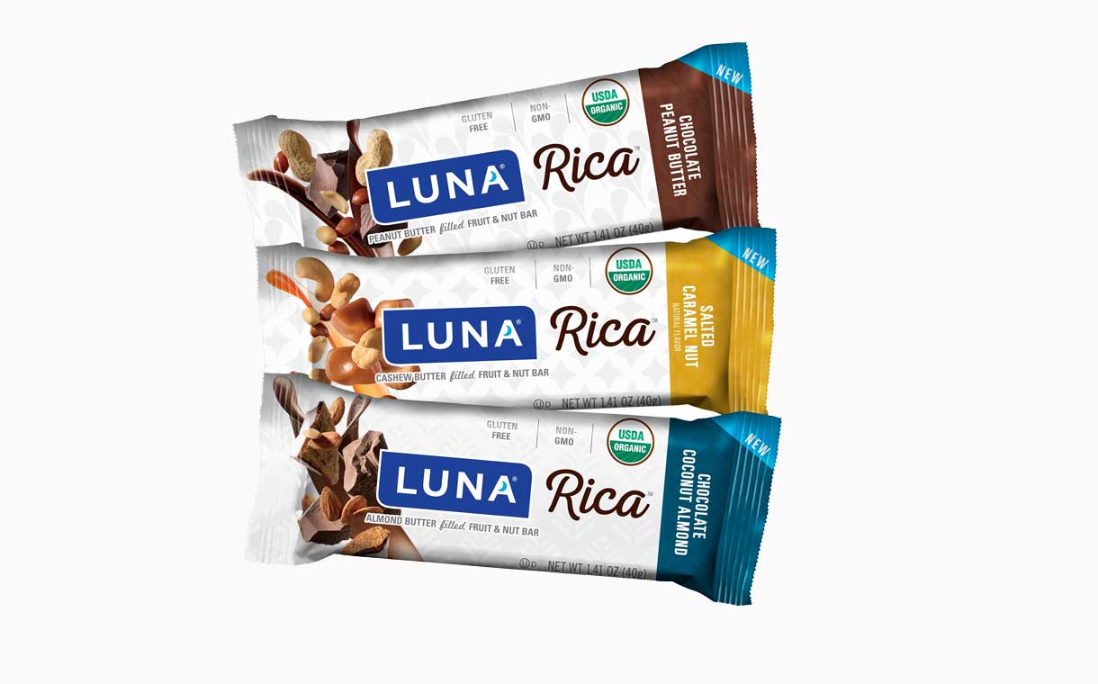 LUNA releases organic gluten-free fruit and nut snack bar