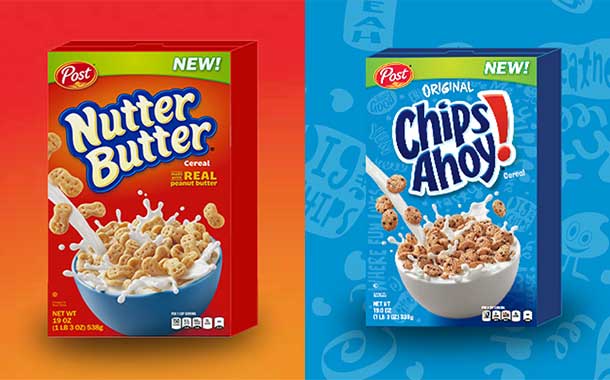 Chips Ahoy! And Nutter Butter cookie cereals make their debut