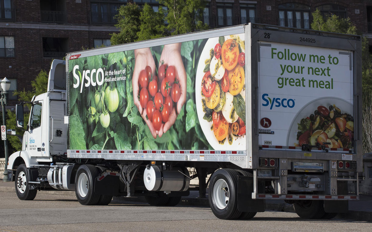 Sysco aims to source 20% of its energy from renewable sources