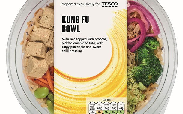 Tesco responds to demands for vegan food with plant-based line