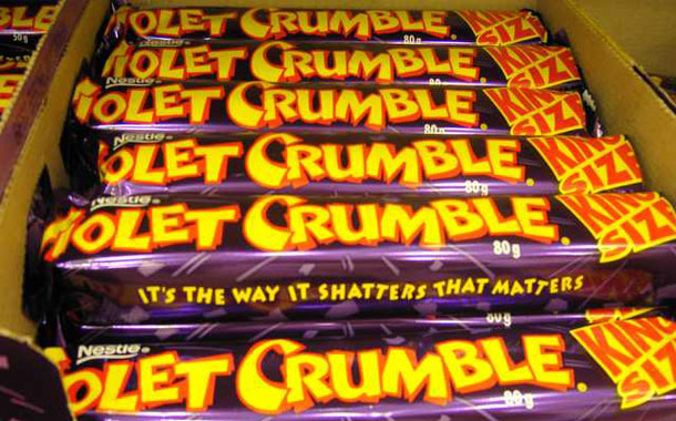 Nestlé sells Violet Crumble to Australian brand Robern Menz